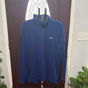 Patagonia Men's Zip-Up Blue Pullover